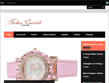 Tablet Screenshot of fashioncentraluk.com